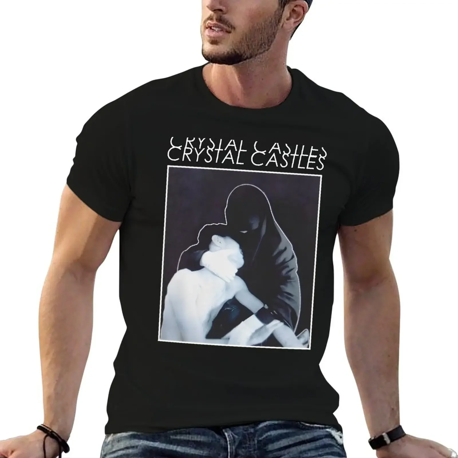 Crystal castle III T-Shirt quick-drying T-shirts oversize vintage t shirts hippie clothes T-shirt men