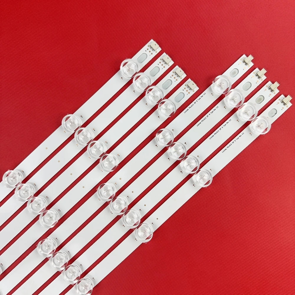 LED Backlight strip 9 Lamp For 39" TV 39LN5100 INNOTEK POLA2.0 39 39LN5300 39LA620S 39LN5400 HC390DUN-VCFP1-21X 39LA615V