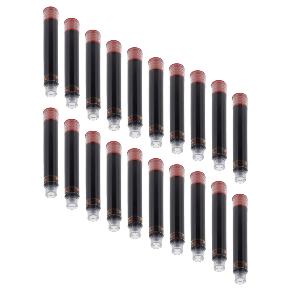 100Pcs Fountain Pen Ink Sac Universal Plastic Ink Absorber Refill Tool Ergonomic Design Student Office Supplies