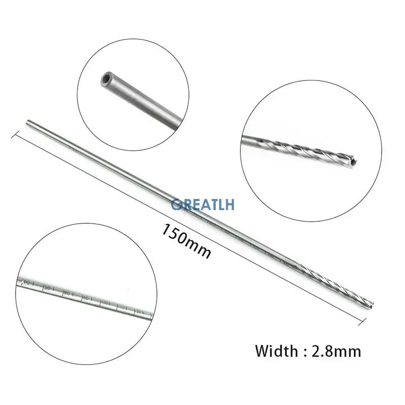 

Orthopedic Cannulated Drill Bits Stainless Steel Veterinary Orthopedic Instrument pet