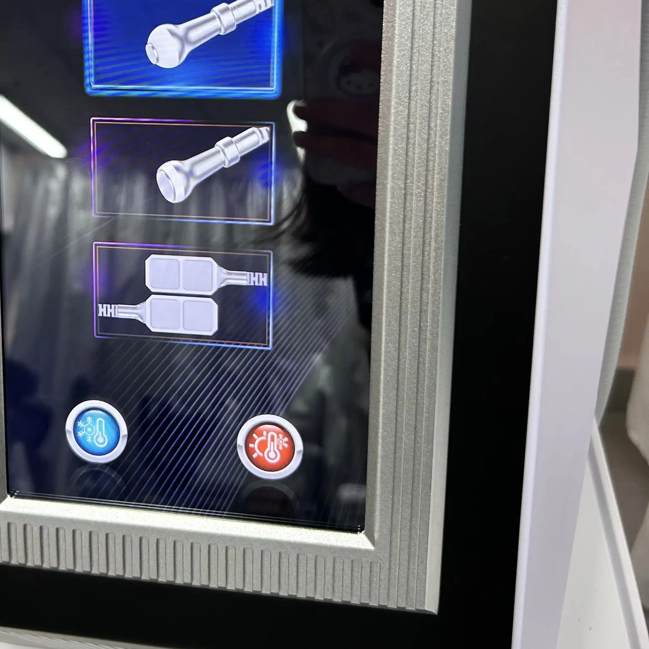 New 3D Facial Skin Analyzer Machine Skin Analyzer Facial Machine 8 Light Spectrum Skin Analysis Scanner