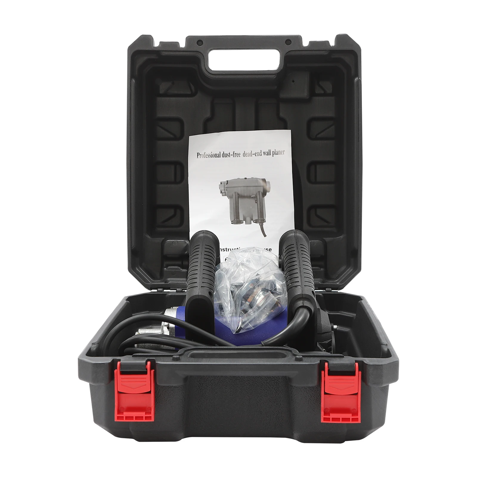 1300 W Betonmahlmaschine, elektrisches Wandhobel-Set, keine Lastgeschwindigkeit, 1000–4000 U/min, Hobeltiefe 1–4 mm – Detail 12