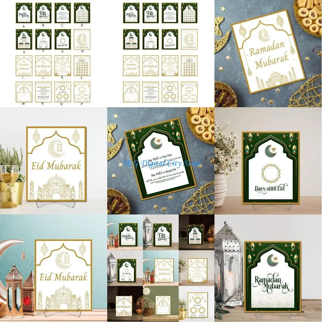 

U75B Desktop Writing Note Pad Calendar Board for Tabletop Display Acrylic Dry Erases Board Desktop Whiteboard Calendar Board