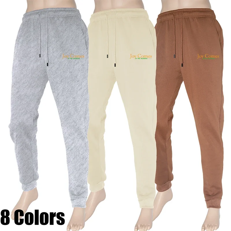 

Mens Active Fleece Athletic Workout Jogger Sweatpants for Men with Zipper Pocket and Drawstring