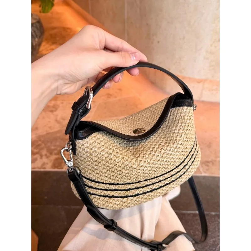 Stylish Vintage Simple Handbag Tote Bag Elegant With Letter Logo For Women Luxury Practical