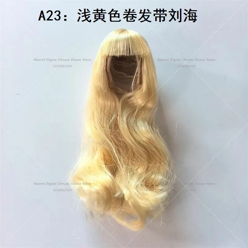 Haarabdeckung im Maßstab 1:6, austauschbare Perücke, Frisur, weibliches Zubehör für Gymtoys GACTOYS Superduck 12-Zoll-Actionfigur, Soldat