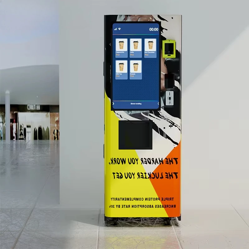 Customized Automatic Protein Shake Vending Machine Gym Fitness Powder Drink Coffee Self Serve System SDK Multi Payment Remote - view 6