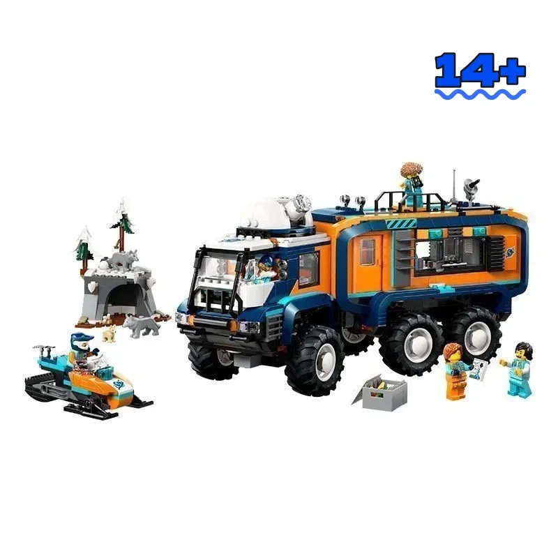 

Конструктор Disney Creation 60471 «Городской арктический лабораторный грузовик» (1064 детали) – игрушка для детей, сувениры для вечеринок, подарки на праздники