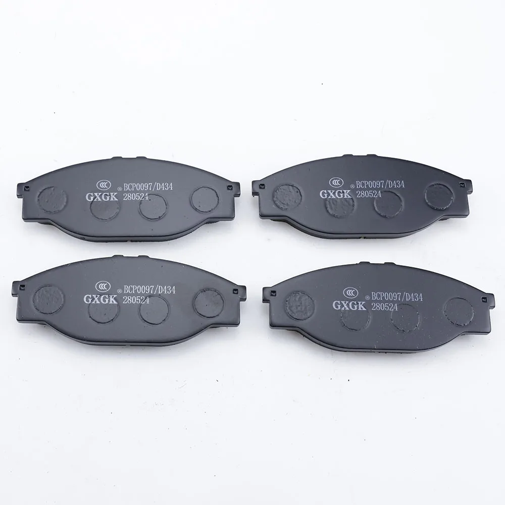 Front Brake Pad Set For BAW Q7 Warrior Dongfeng T3 Foton Ollin MP-X Changan Kaicene Great Wall Wingle D434 D605
