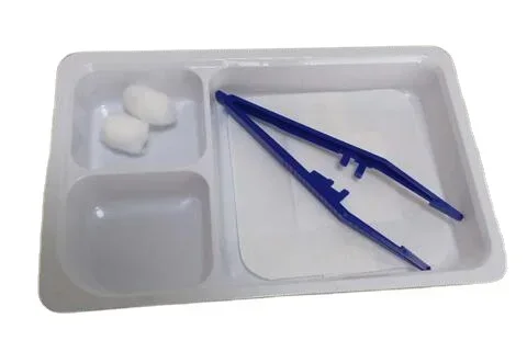 

Sterile Dressing change kit plastic tray pack