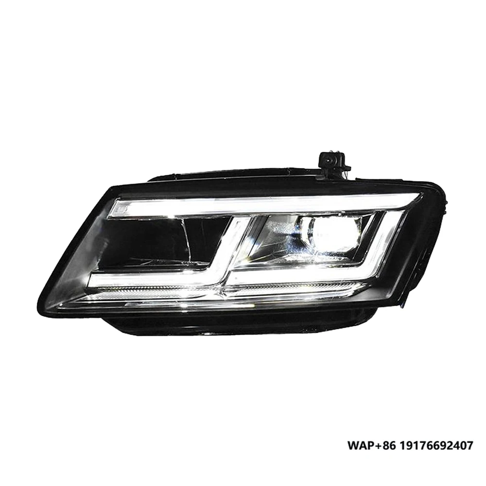 Car Front Lamps Assembly for ‘Audi Q5 2009-2018 Upgrade LED Auto Headlight Projector Startup Effect Lens Tool Accessories