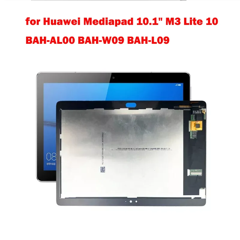 

AAA + для Huawei Mediapad M3 Lite 10,1 " BAH-L09 BAH-W09 BAH-AL00 ЖК-дисплей, дигитайзер сенсорного экрана, стекло в сборе, ремонт