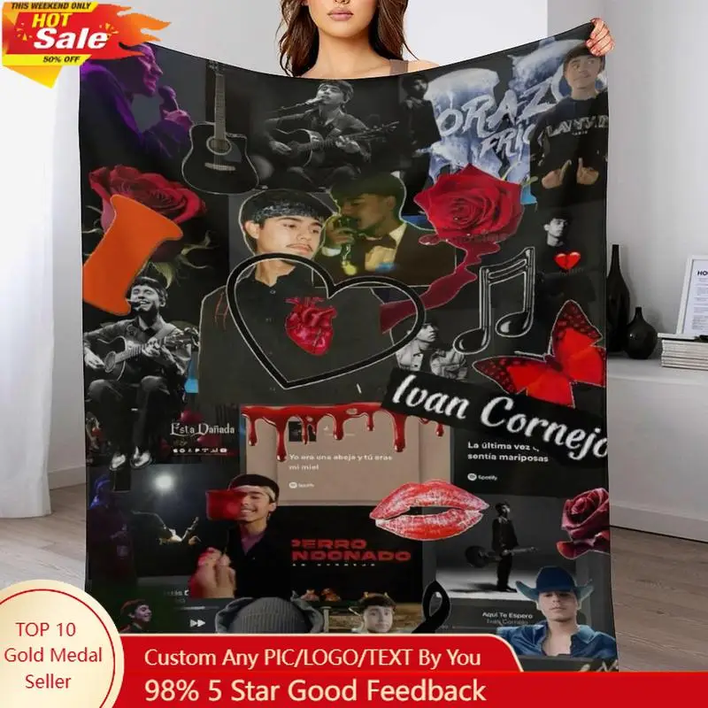 

Ivan Music Cornejo Blanket Air Conditioning Blanket Super Soft Travel Outdoor Flannel Blanket Fashion Personalized Gift Office