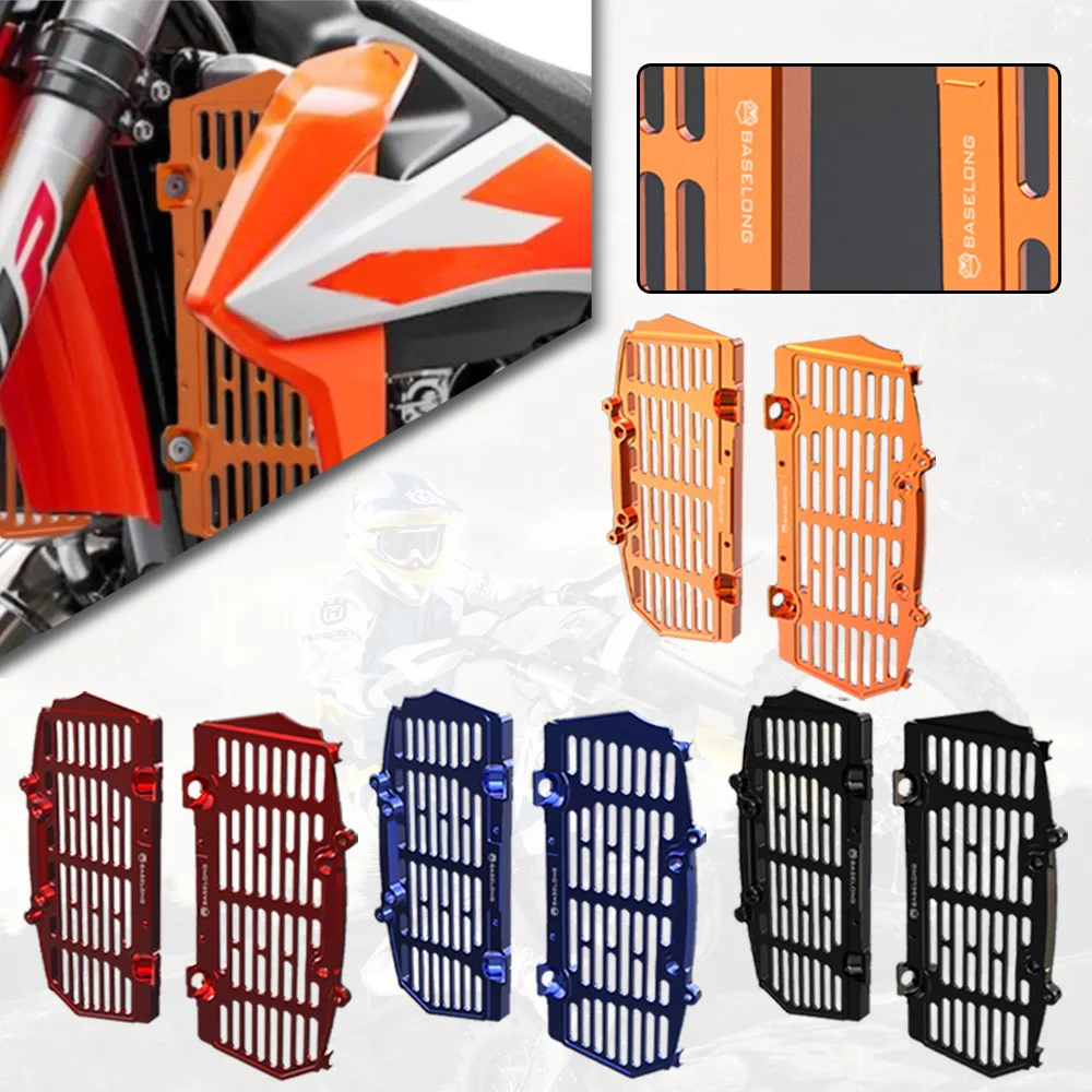 Motor CNC Radiator Grille Guard Cover New FOR 125 150 250 300 SX 250 350 450 SXF 250 300 450 SXF Factory Edition 350 Freeride