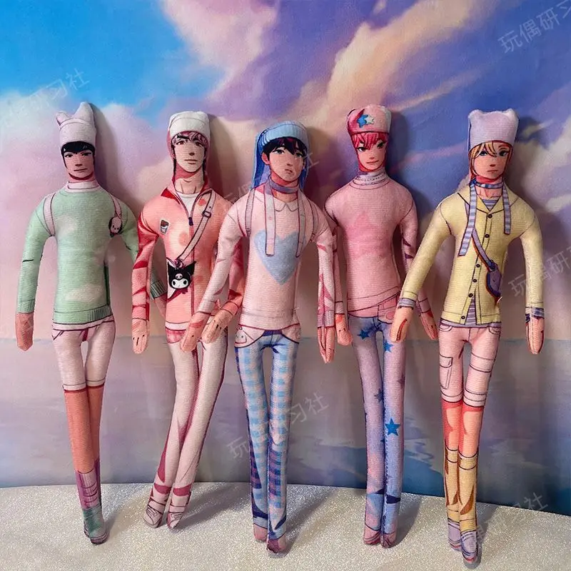 

Индивидуальная плюшевая кукла-маскот PLAVE Yejun 28 см, аниме-персонаж, с гибким телом-скелетом, аксессуары для кукол, милый подарок