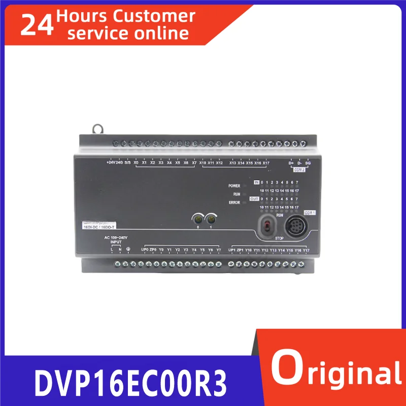 

Новый оригинальный программируемый контроллер DVP16EC00R3 DVP16EC00T3