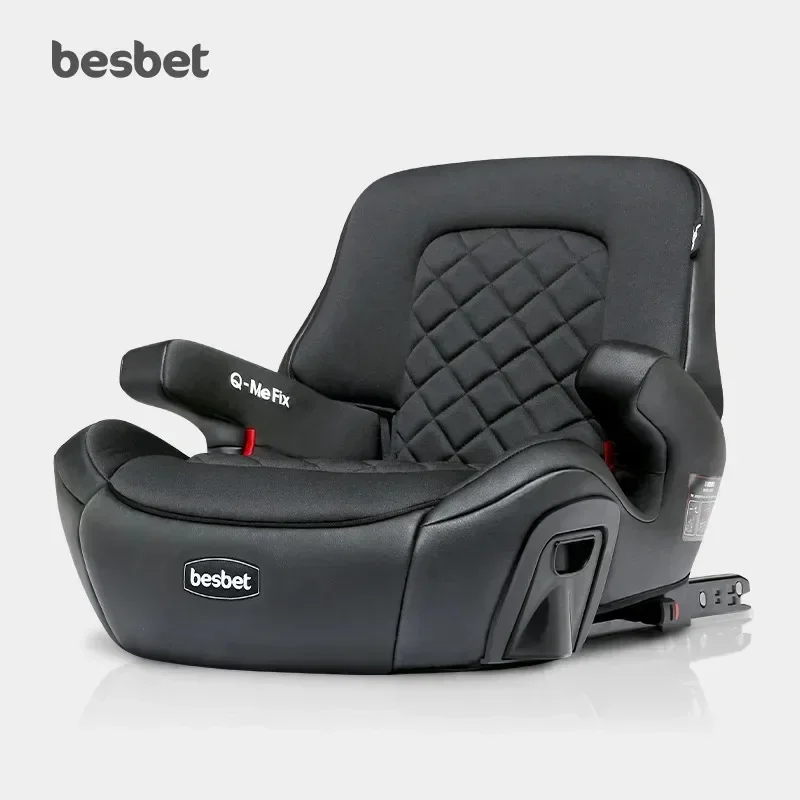 Asiento de coche portátil para bebé de 3 a 12 años, asiento de refuerzo de interfaz ISOFIX, almohadilla de refuerzo para bebé, asiento de seguridad de coche de viaje