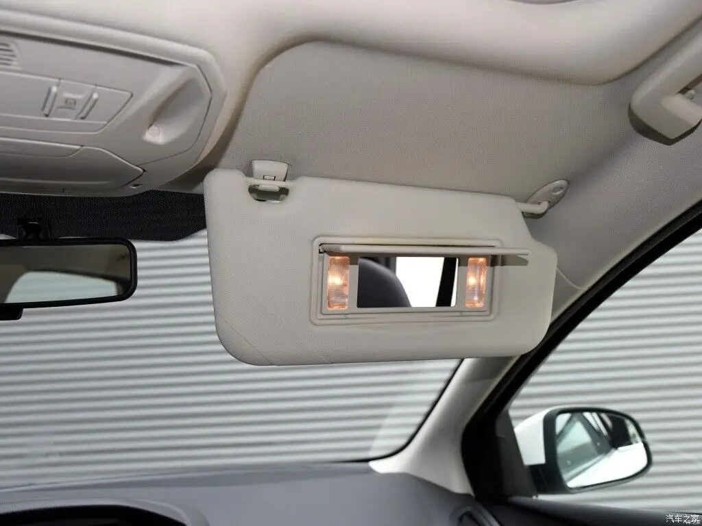 For Ford 12-18 Focus Car Sun Visor with Lights with Vanity Mirror Gray Left