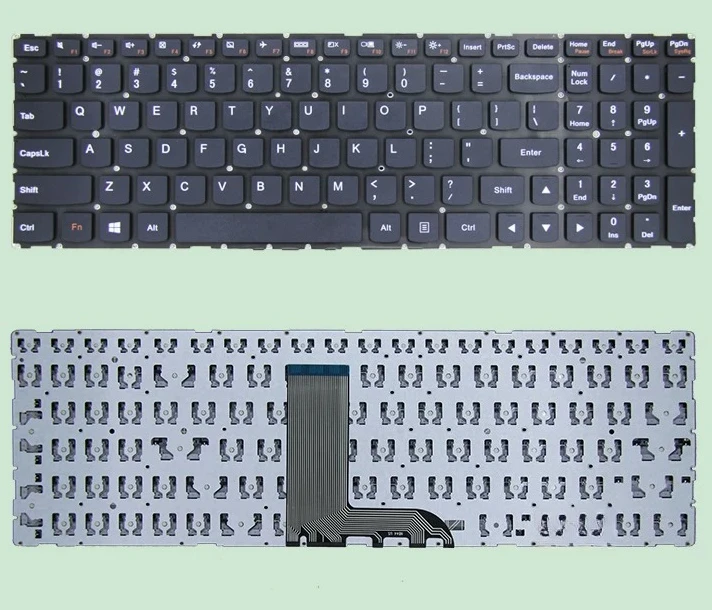 For Lenovo 700S 500S-15ISK M51-80 FLEX3-15 Xiaoxin 700-15 Sharp 7000 keyboard, English version, small enter, no backlight