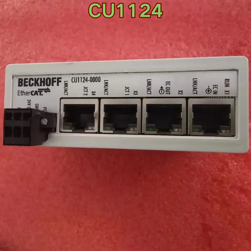 Second-hand PLC module CU1124 function test is normal The latest price in November 2025