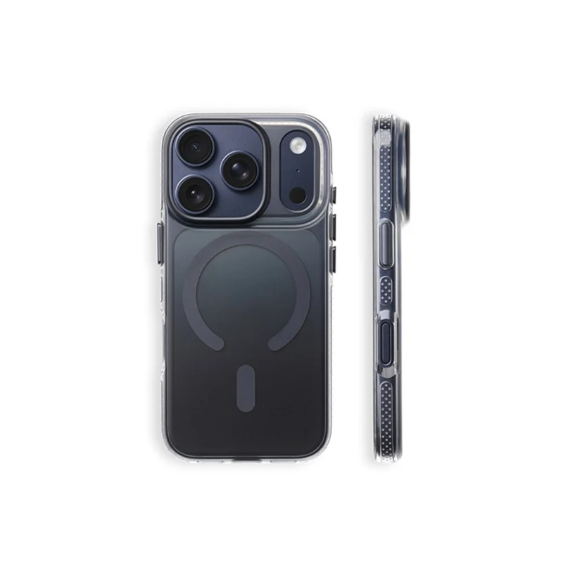 Trendige Matte Halbtransparente Farbverlauf-Hülle für Magsafe Magnetische Hülle Geeignet für iPhone 18Pro 17promax 17Pro Sturzsichere Abdeckung – Detail 7