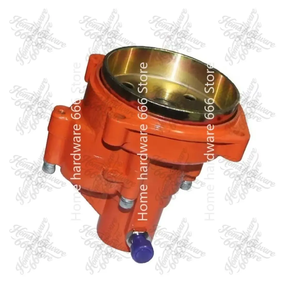 1pcs For 4 Stroke Mowing Reducer Gearbox GX35 Ground Drill Reducer Mower Reducer Metal