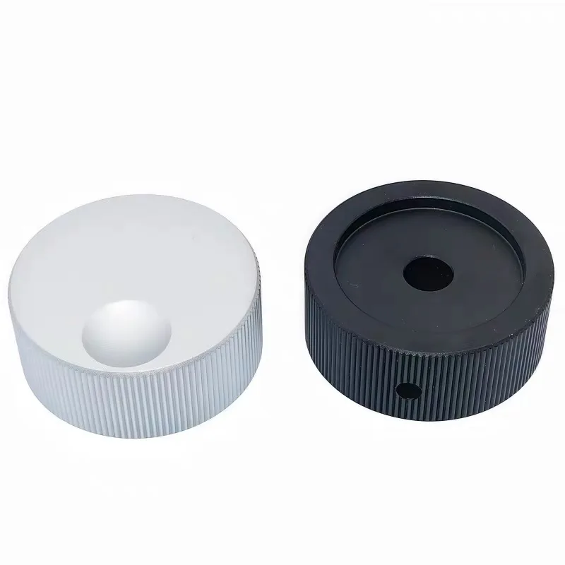 Picture 7: 1pc 32/28X13mm Aluminum Alloy Sandblasting Knob Potentiometer Sound Tank Electrical Stove Switch Caps Inner Hole 6mm Screw Type