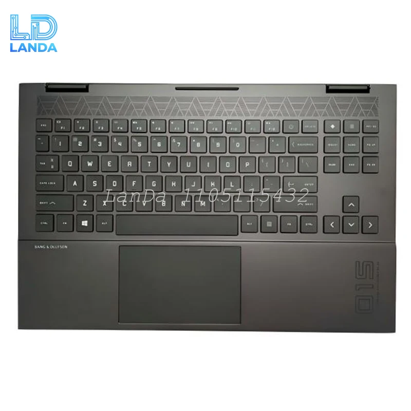 

Новая клавиатура с подсветкой RGB и тачпадом для HP OMEN 15-EK 15-EN TPN-Q236 Q238 Q208 (раскладка US)