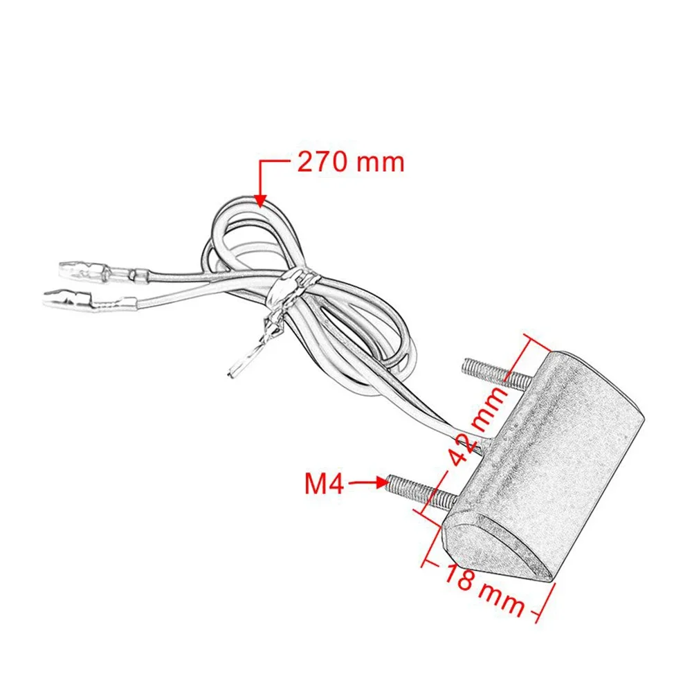 Lumière blanche universelle en plastique pour moto, lumière de plaque de planificateur à LED, feu de numéro de queue arrière, pièces de vélo d'immuno, Emark, 12V