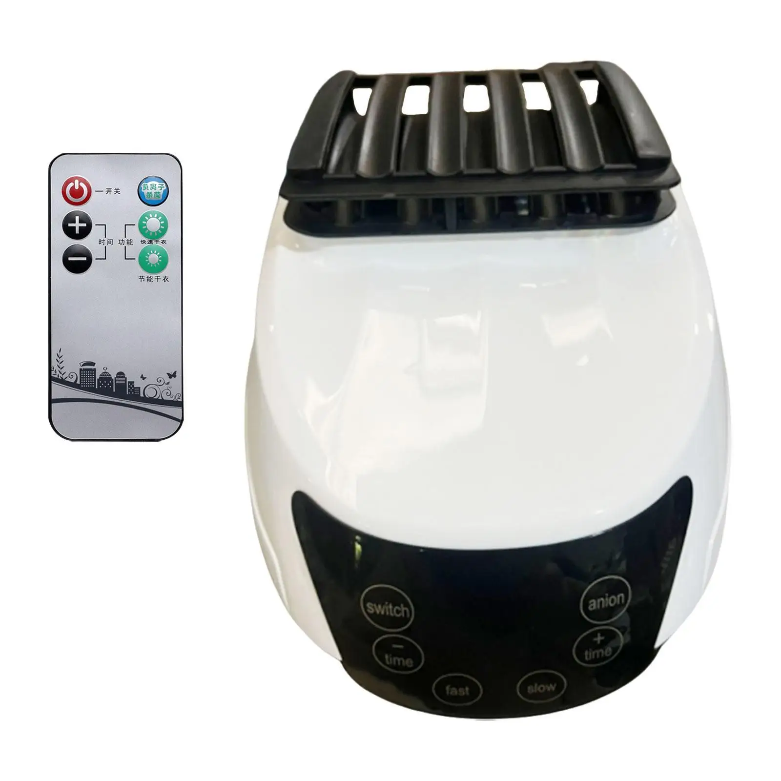 Portable Clothes Dryer Adjustable Timer for Delicate Garments Apartment Home