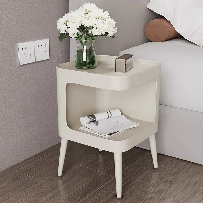 Household GoodsCream Wind Living Room Sofa Side Table Bedside Table Wrought Iron Creative Bedside Small Coffee Table Small Table