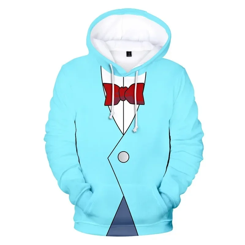 (#^.^#) 2026 New Japanese Anime Detective Cosplay Costume Conan Edogawa 3D Printed Oversized Women/men Hoodies Sweats →_→LOOK ME view 4