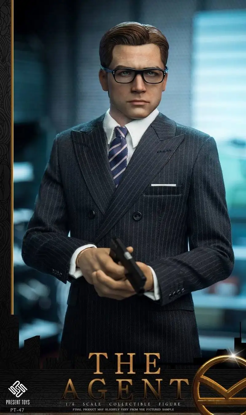 متوفر في المخزون ألعاب هدية 1/6 Pt-Sp47 Kingsman: شخصيات الحركة البيضية للخدمة السرية نموذج قابل للجمع هدايا ألعاب عيد الميلاد المفاجئة