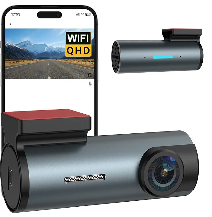 

4K High-Definition Dual Lens Dash Cam 1080P IPS Screen Sensor Rear Camera Video Recorder 12 Months WIFI Connected