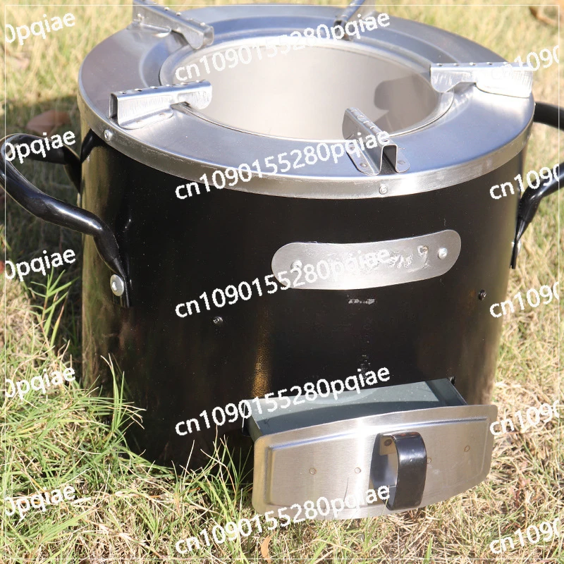 Stainless Steel Household Firewood Stoves, Cooking Firewood Stoves, Multifunctional Picnic Stoves