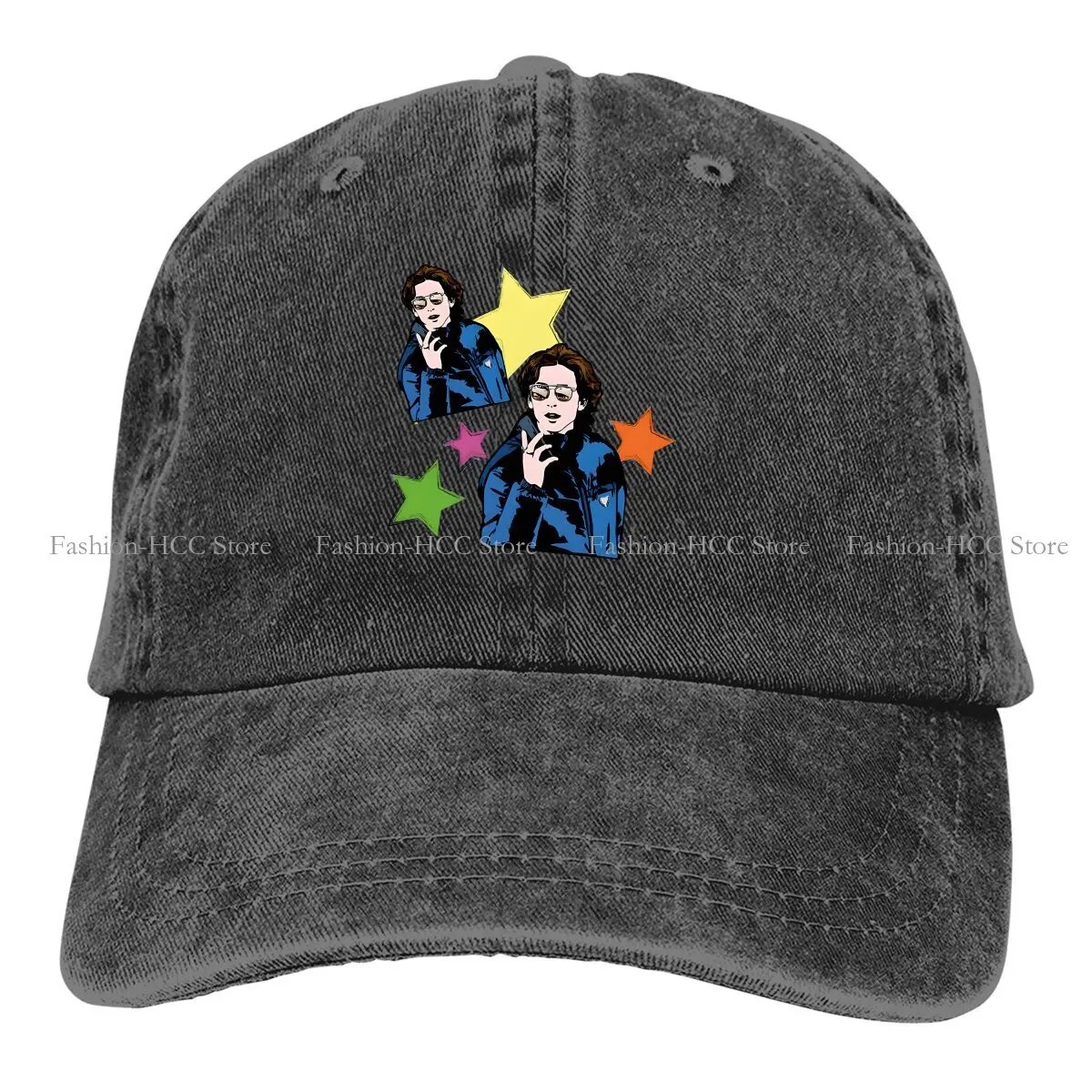 Stars Baseball Cap Men Hats Women Visor Protection Snapback Timothée Chalamet Caps