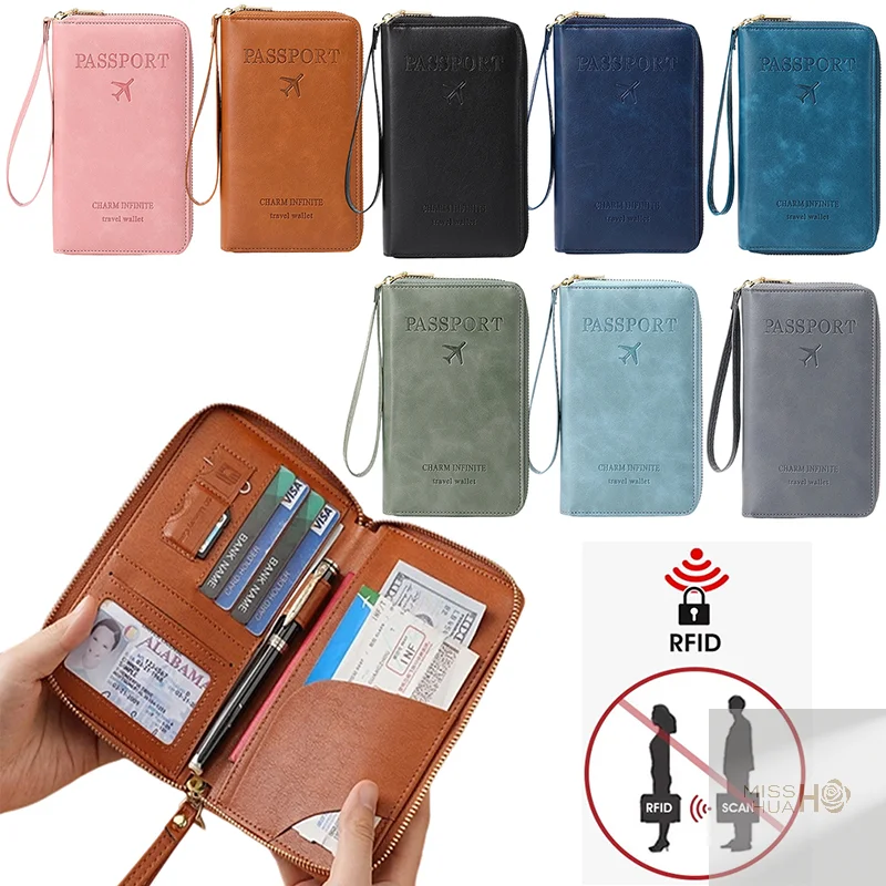 Safe and Secure: RFID Passport Wallet with Anti-Theft Features for Travel