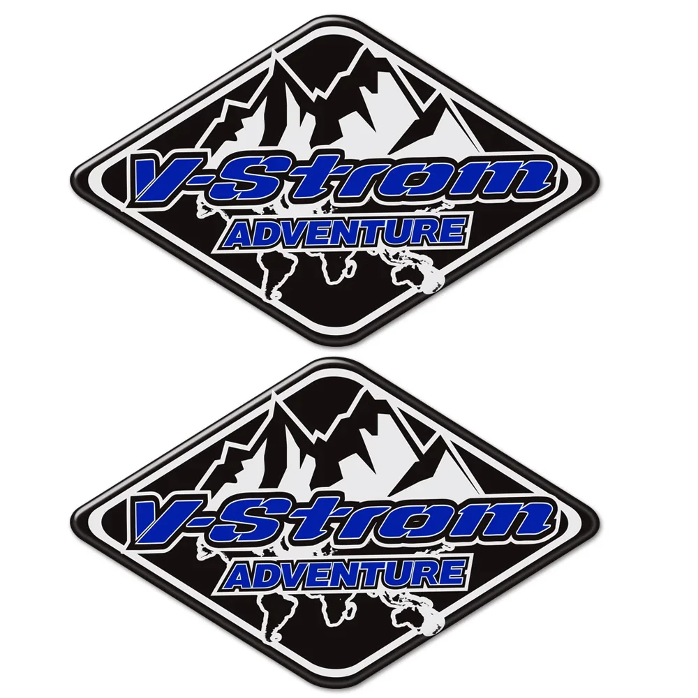 VSTROM 1000 650 Motorcycle Stickers Tank Pad For Suzuki V-STROM DL 250 ADVENTURE Panniers Luggage Box Case DL1000 DL650 DL250