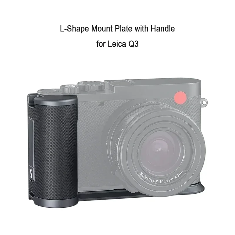 

2026 For SmallRig 4568 Q3 L-Shape Handgrip for Leica Q3 with Ergonomic Grip Built-in Quick Release Plate Arca Mount