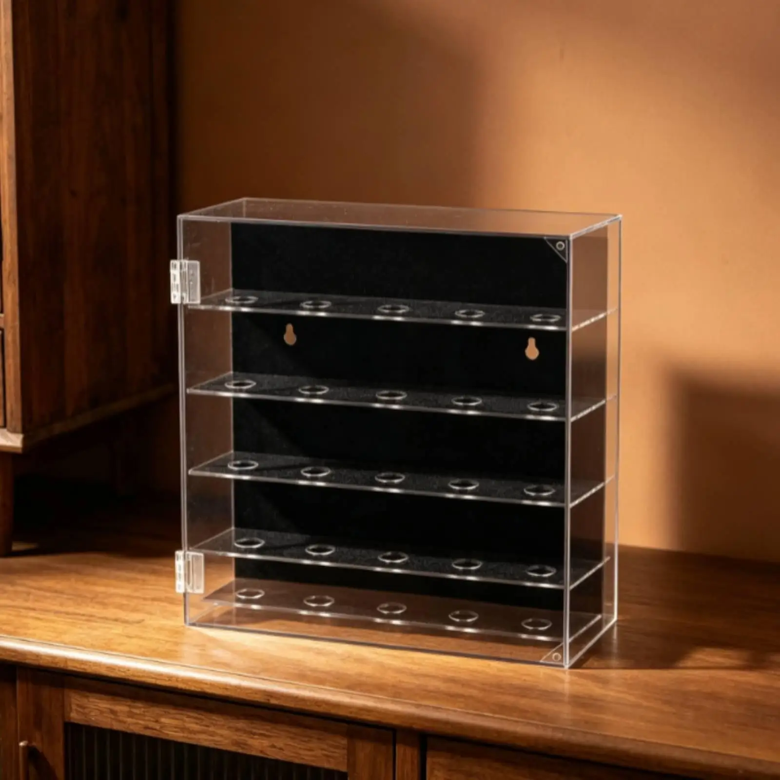 Clear Golf Ball Showcase Box Organizer for Golfers Display Holder Dustproof Acrylic Case Home Decor