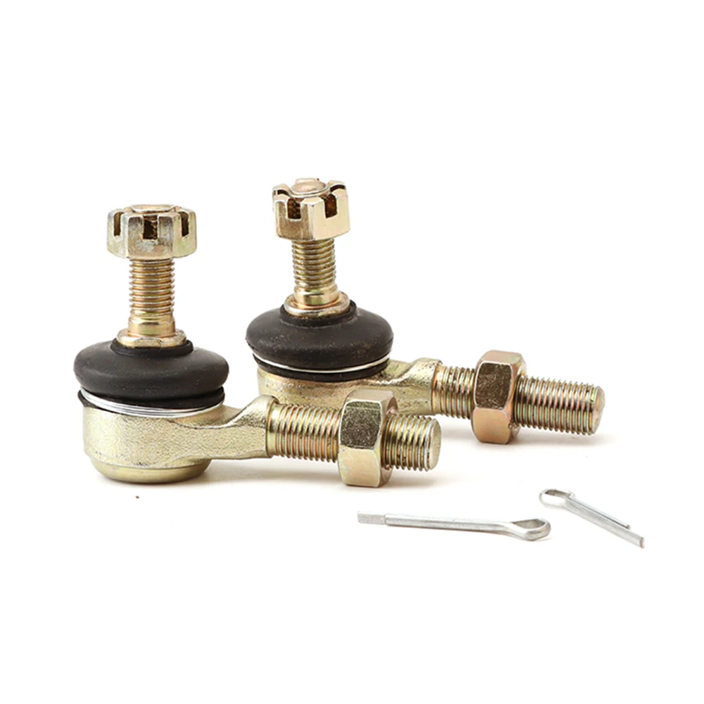 M10-M12 Tie Rod End Kit with Ball Joint for 150cc 200cc 250cc ATVs Dirt Bike Karts Scooter Sunl Kandi Beach Buggy Quad Bike Part