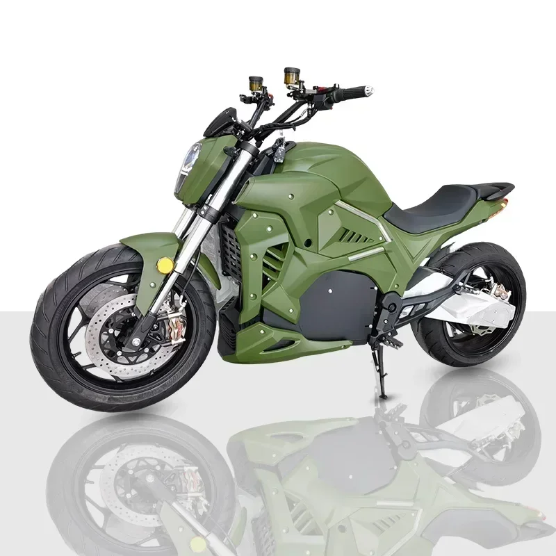 2024 latest modelFashion Style 8000w Power Hub Motor 72v Lithium Electric Motorcycle