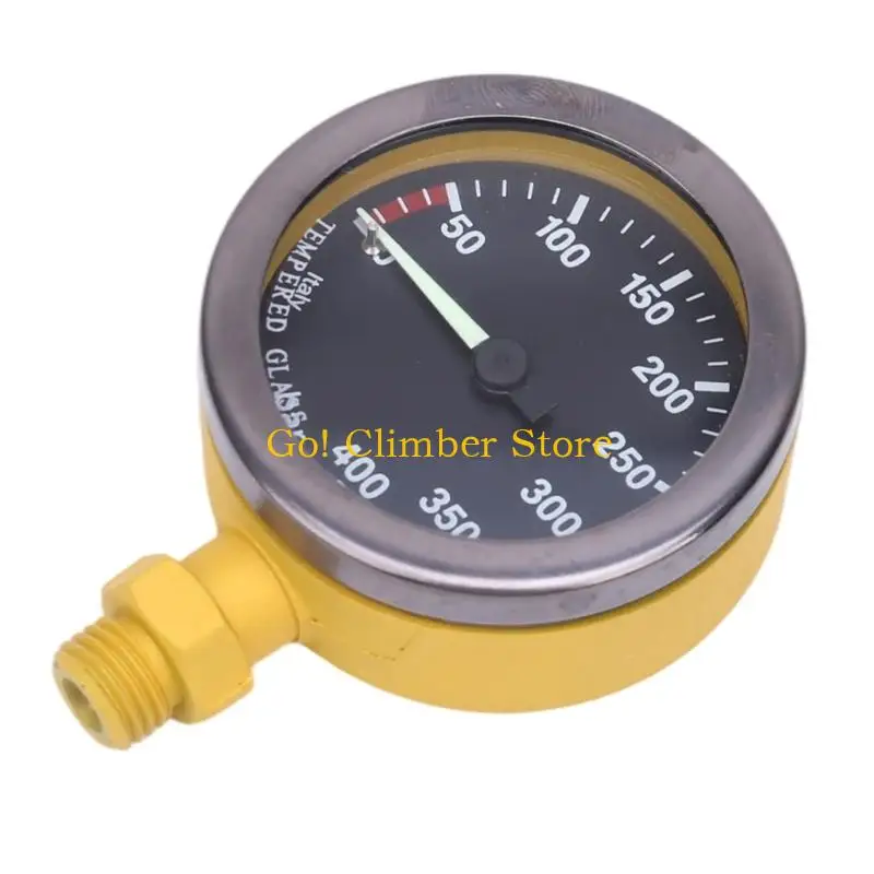 Q84C Diving Submersibles Pressure Gauges with Steel Body, Glass Viewing Lens, and Mechanical Dials for Scubas Cylinder Readings