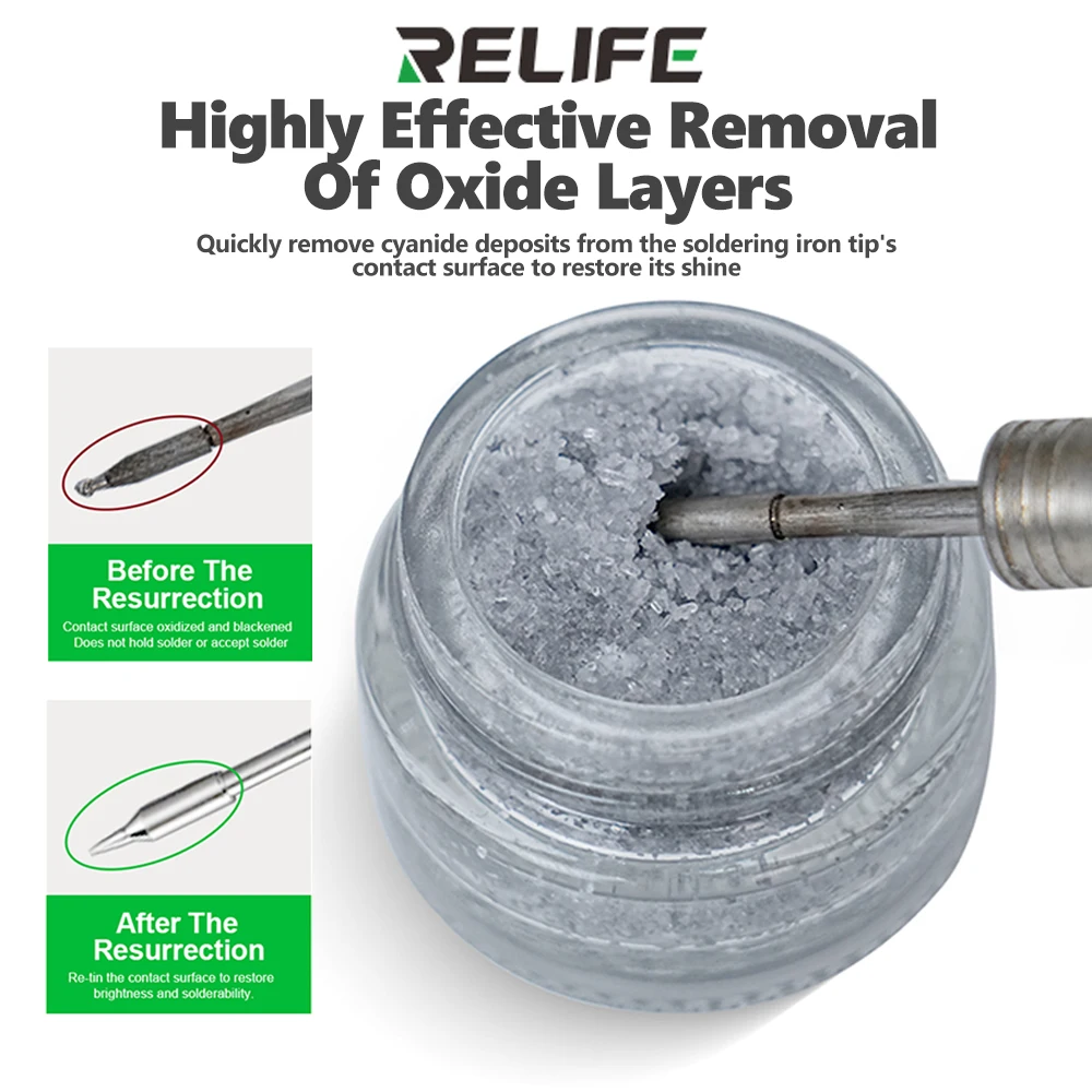RELIFE RL-461A Soldering Tip Revival Paste for Soldering Repair Soldering Tip Protection Oxidation Removal Restoration Tool