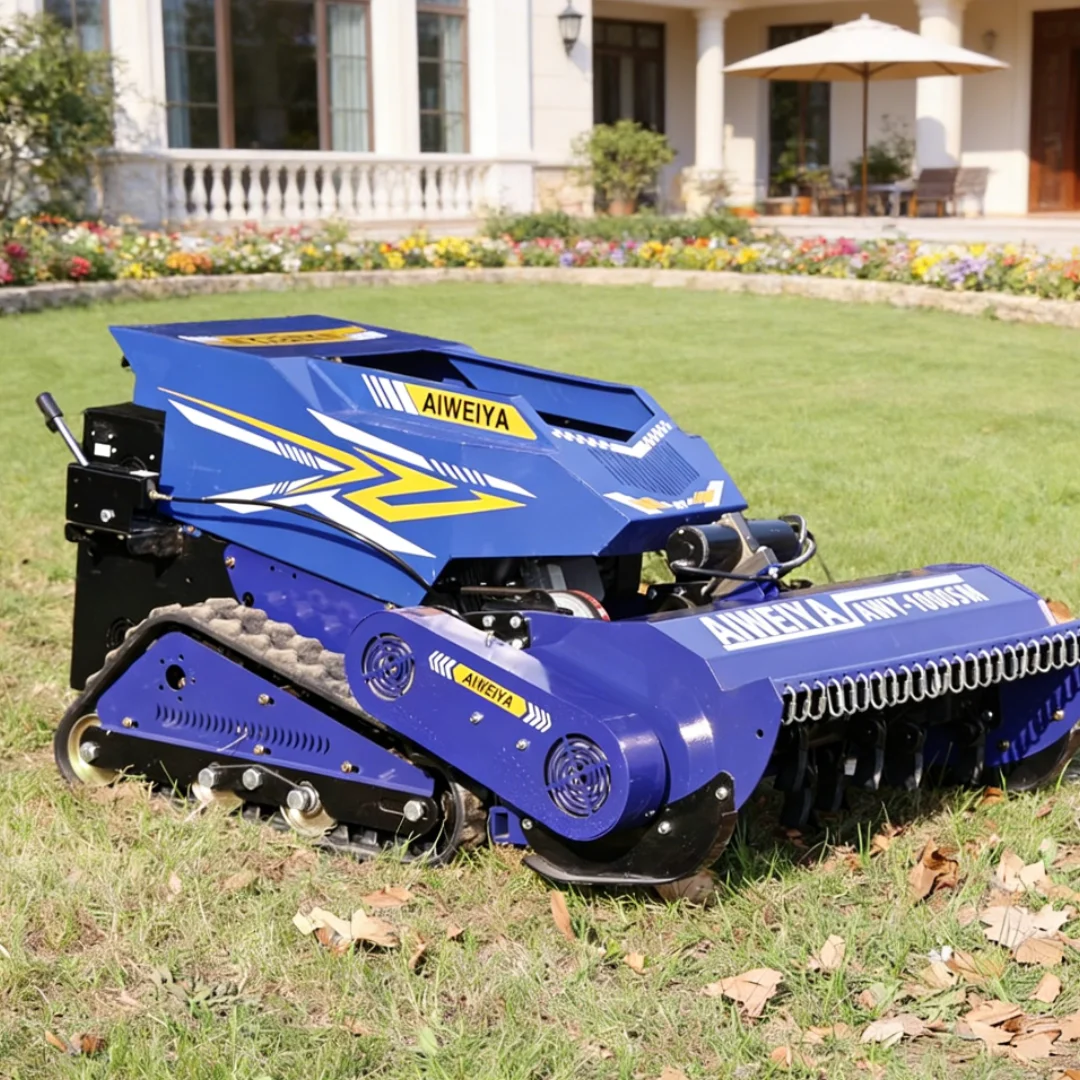 

Customize powerful remote control for home gardens use lawn mowers to handle lawn and weed trimming work