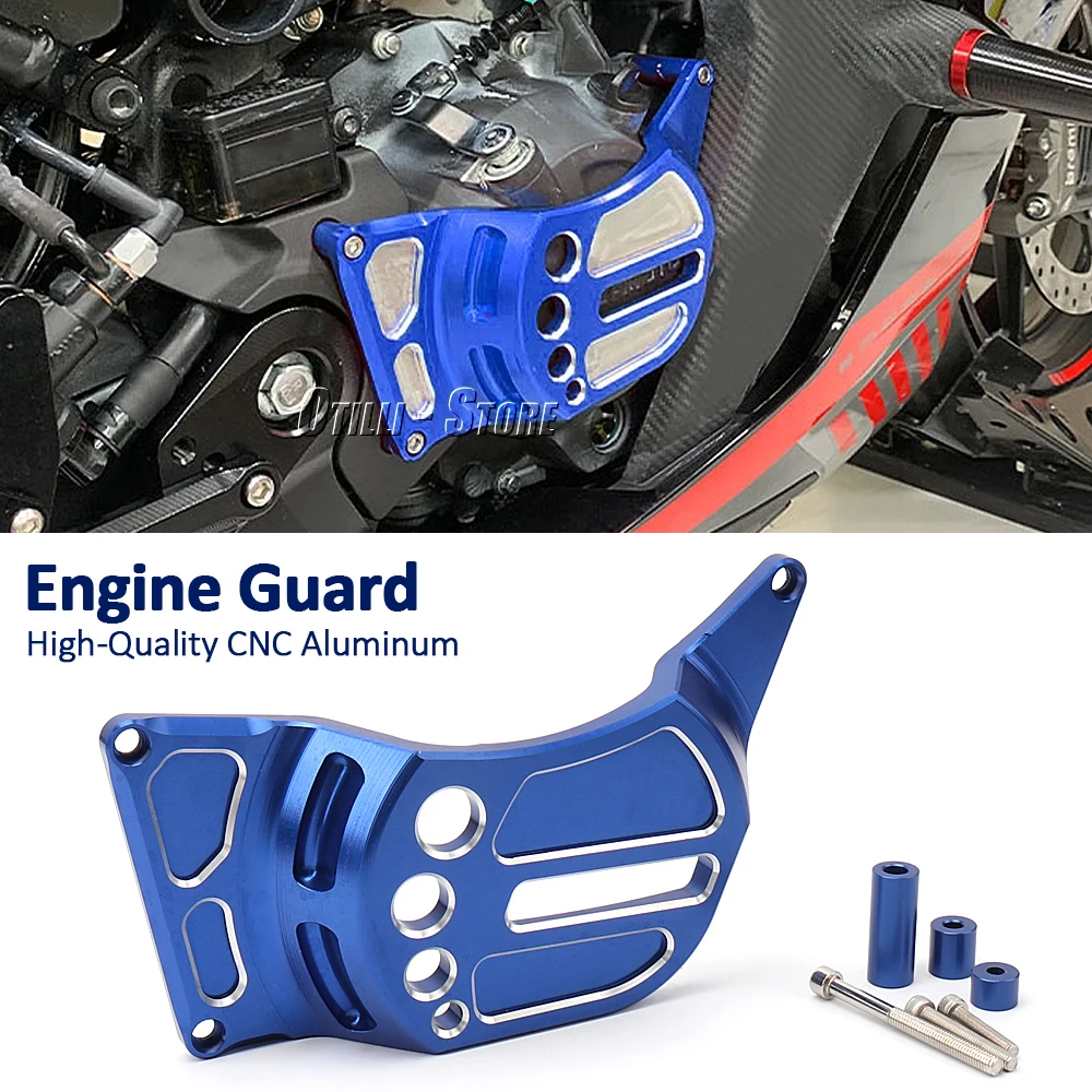 

For CF Moto 450SR 450 SR 2022 2023 2024 2025 Motorcycle Protection Cover Front Chain Cover Gear Covers Engine Guard Protector