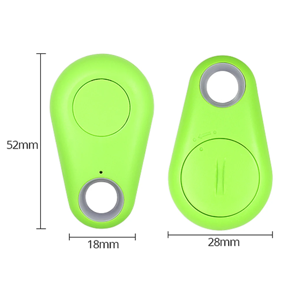 Smart Mini GPS Tracker Dog Pets Bluetooth-Compatible 4.0 Anti-lost Alarm GPS Locator Wireless Positioning Wallet Pet Key