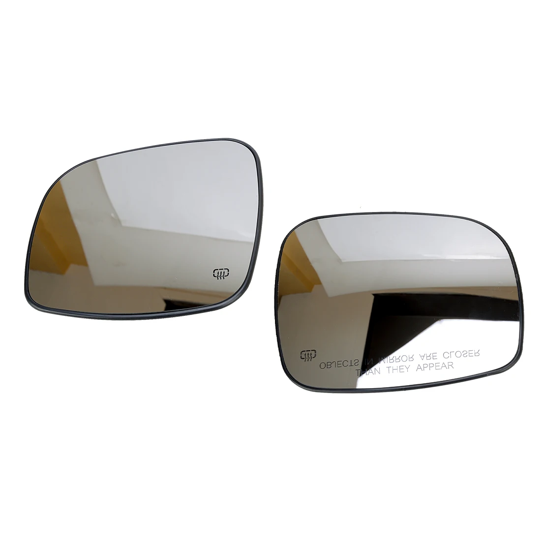 1 Pair Left & Right Side Rear View Mirror Glass Heated Fit for Dodge Grand Caravan RAM C/V 2012-2015 68026176AB CH1324107