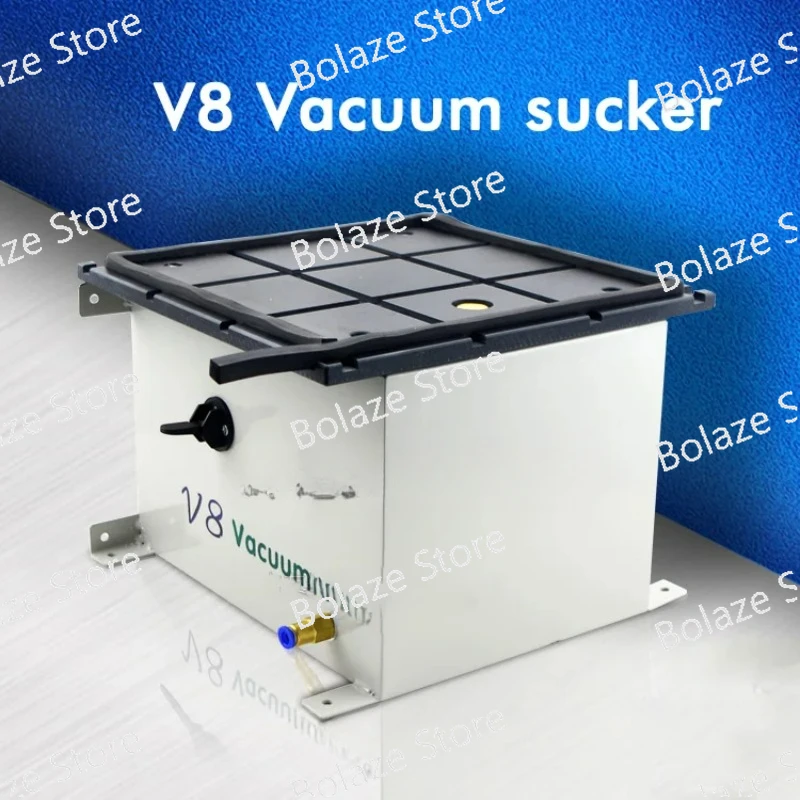 Vacuum Suction Cups V8 Woodworking Pneumatic Sheet Metal Suction Cup Hand Sealing Machine Fixed Table 1pc