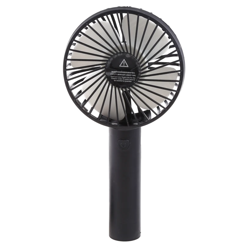 D0AB Mini Handheld Fan Portable Rechargeable Battery Operated Cooling Desktop with